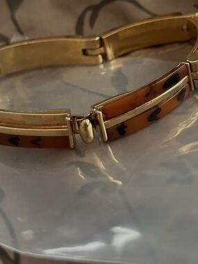 Gold-Tone Tortoiseshell Link Bracelet - Women Accessories